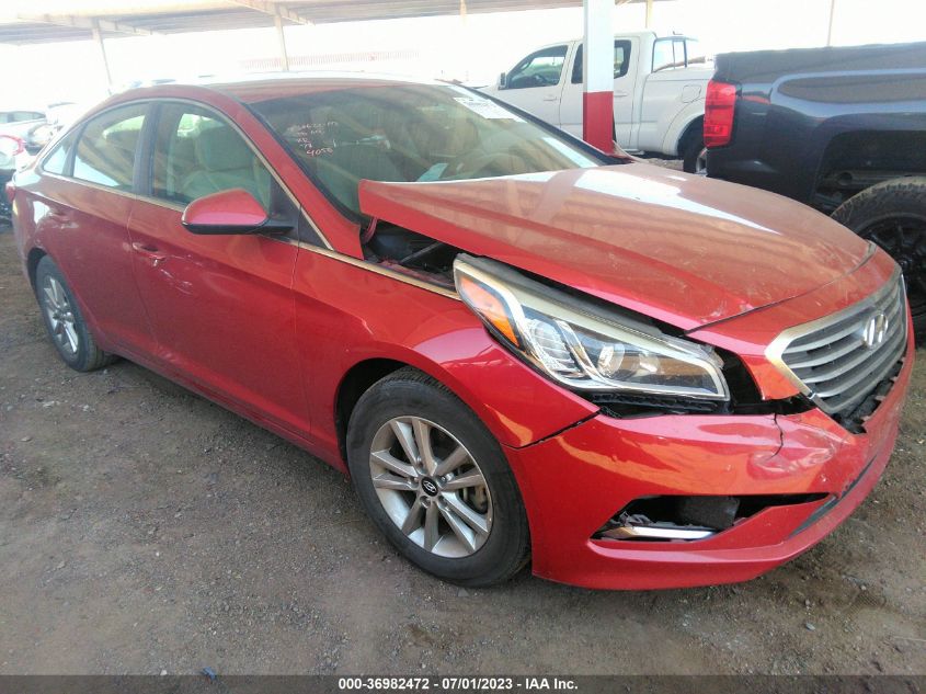 2017 HYUNDAI SONATA SE - 5NPE24AF8HH454506