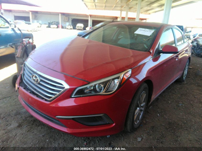 2017 HYUNDAI SONATA SE - 5NPE24AF8HH454506