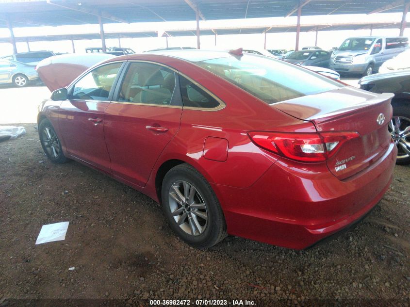 2017 HYUNDAI SONATA SE - 5NPE24AF8HH454506