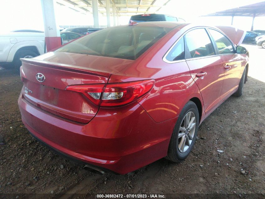 2017 HYUNDAI SONATA SE - 5NPE24AF8HH454506