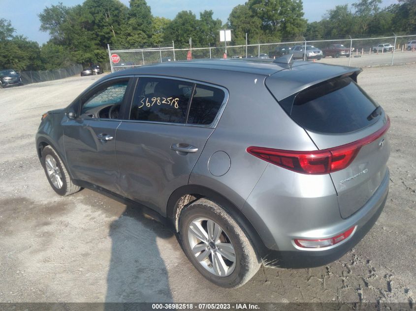 2019 KIA SPORTAGE LX - KNDPM3AC7K7625129