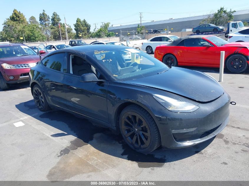 5YJ3E1EB8MF015111 TESLA MODEL 3 LONG RANGE 2021