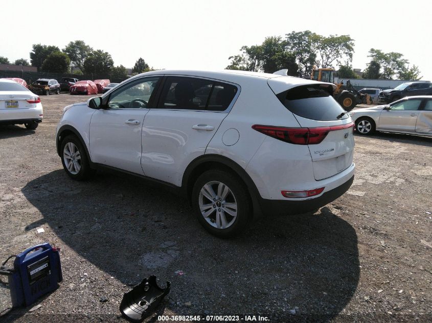 VIN KNDPM3AC8K7558752 2019 KIA SPORTAGE LX