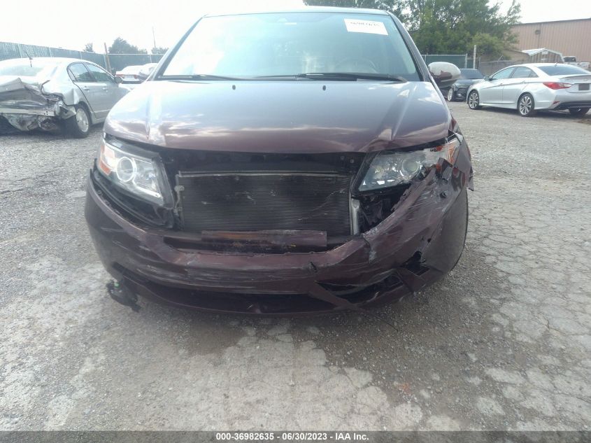 2014 HONDA ODYSSEY TOURING - 5FNRL5H92EB035887