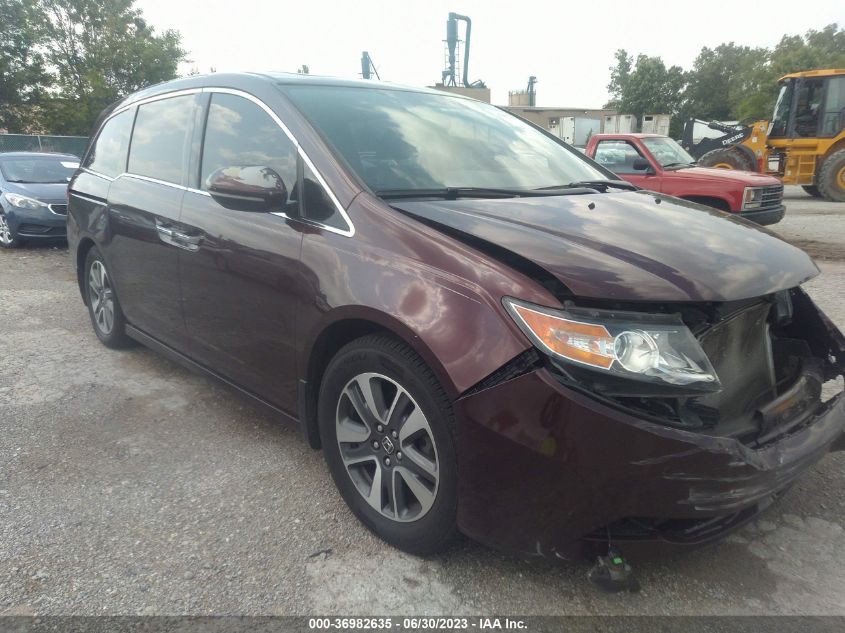 2014 HONDA ODYSSEY TOURING - 5FNRL5H92EB035887