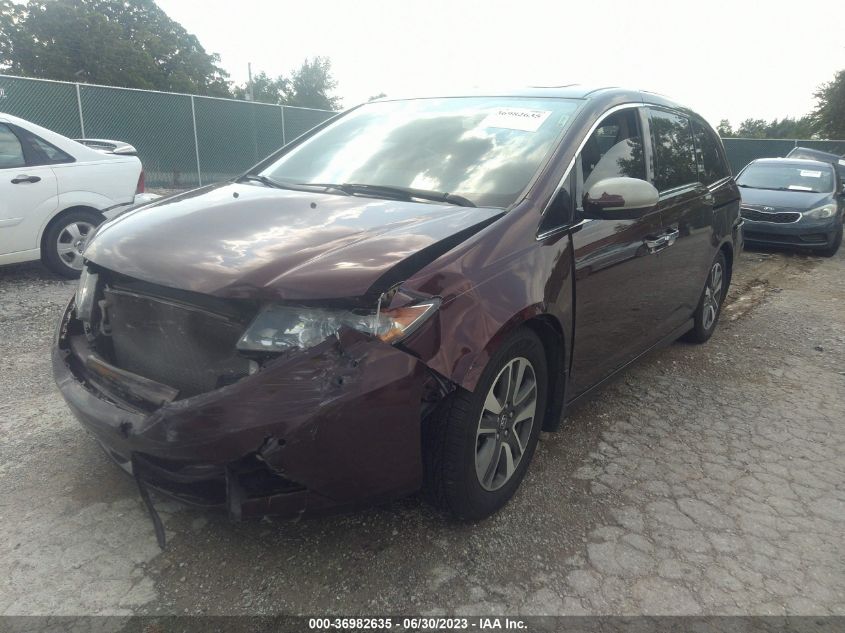 2014 HONDA ODYSSEY TOURING - 5FNRL5H92EB035887