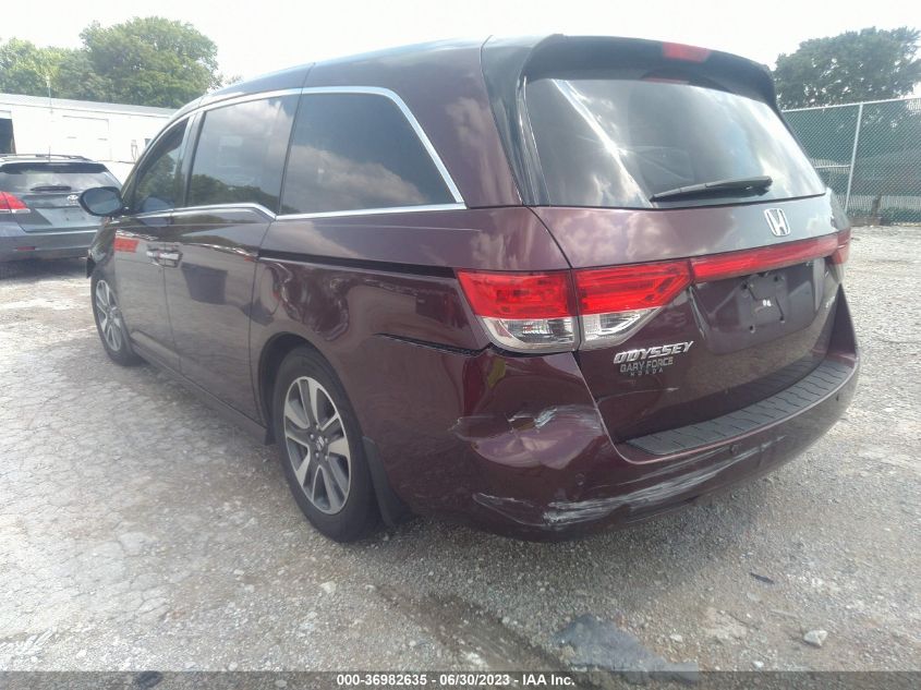 2014 HONDA ODYSSEY TOURING - 5FNRL5H92EB035887
