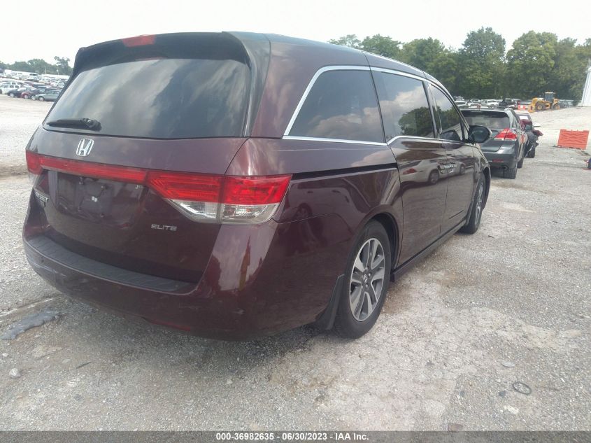 2014 HONDA ODYSSEY TOURING - 5FNRL5H92EB035887