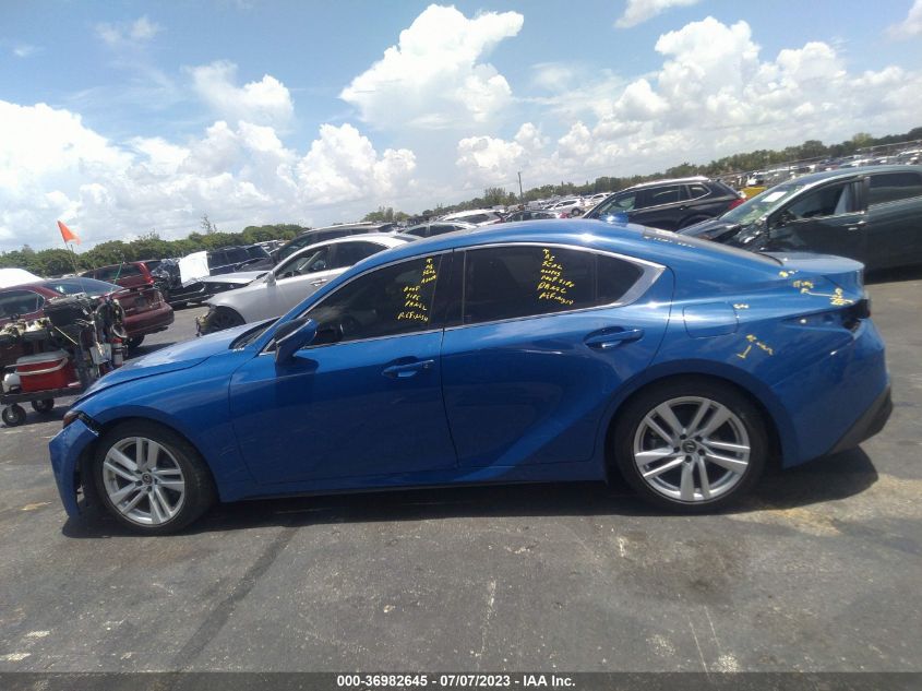 2021 LEXUS IS IS 300 - JTHCA1D25M5115728