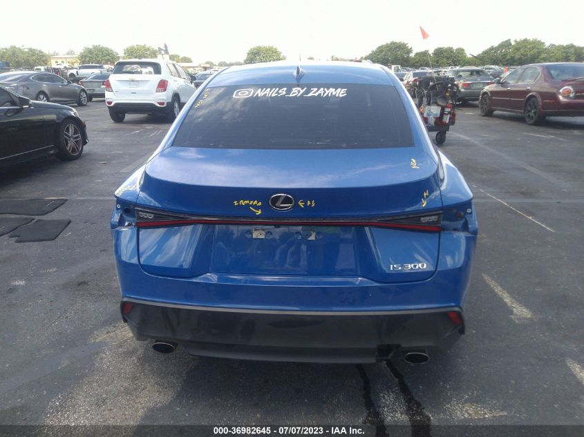 2021 LEXUS IS IS 300 - JTHCA1D25M5115728