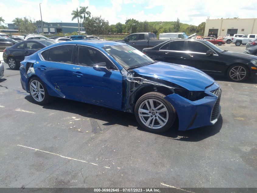 2021 LEXUS IS IS 300 - JTHCA1D25M5115728
