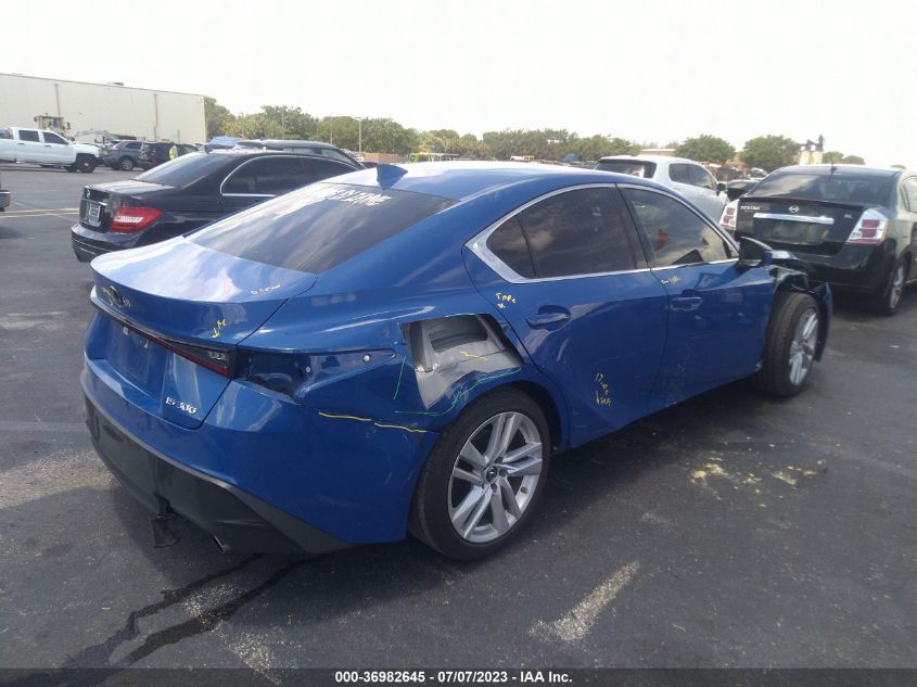 2021 LEXUS IS IS 300 - JTHCA1D25M5115728