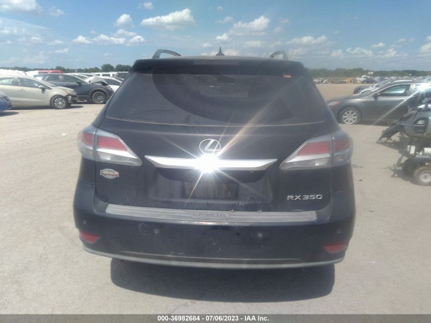 2013 LEXUS RX 350 - JTJZK1BA4D2006372