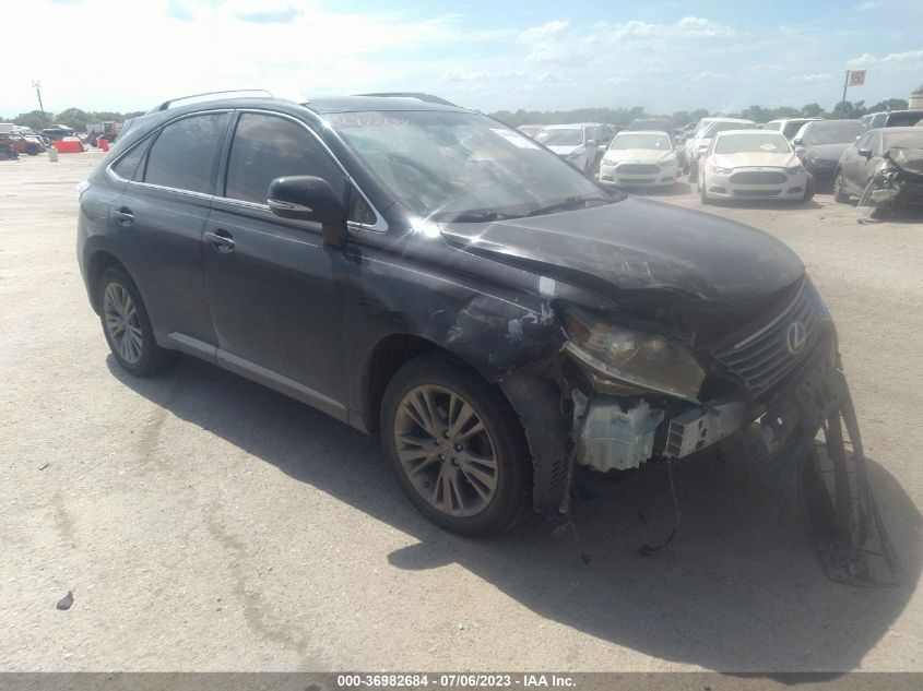 2013 LEXUS RX 350 - JTJZK1BA4D2006372