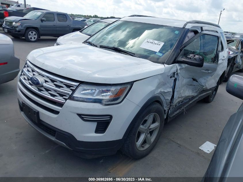 2019 FORD EXPLORER XLT - 1FM5K7DH0KGA15774