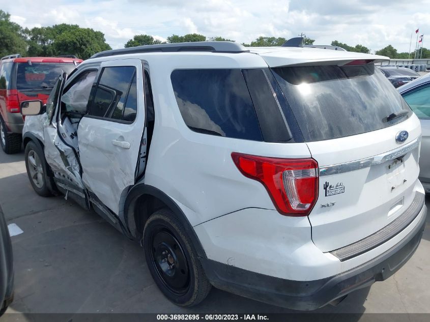 2019 FORD EXPLORER XLT - 1FM5K7DH0KGA15774