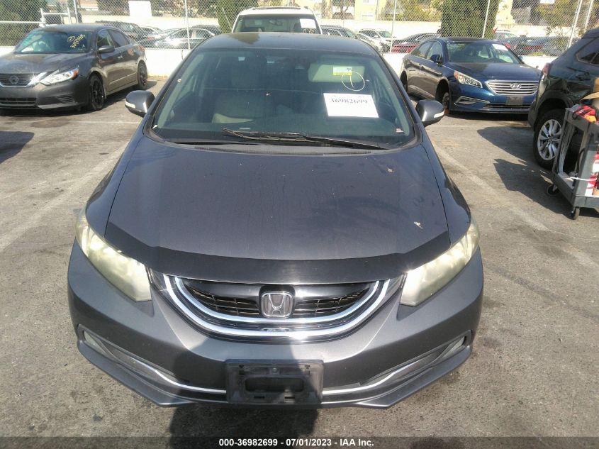 2013 HONDA CIVIC HYBRID 19XFB4F26DE200544