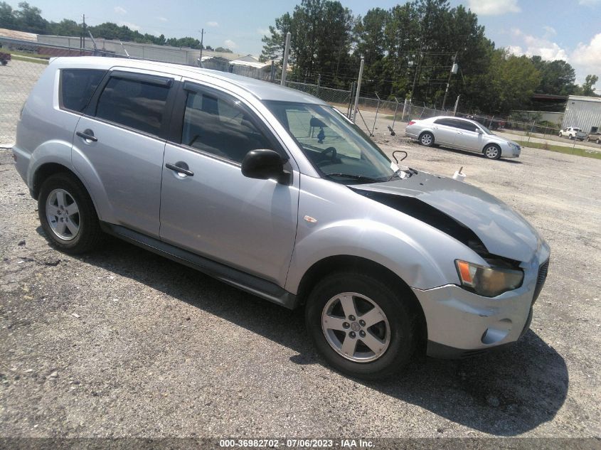 Lot #2539238052 2010 MITSUBISHI OUTLANDER ES salvage car