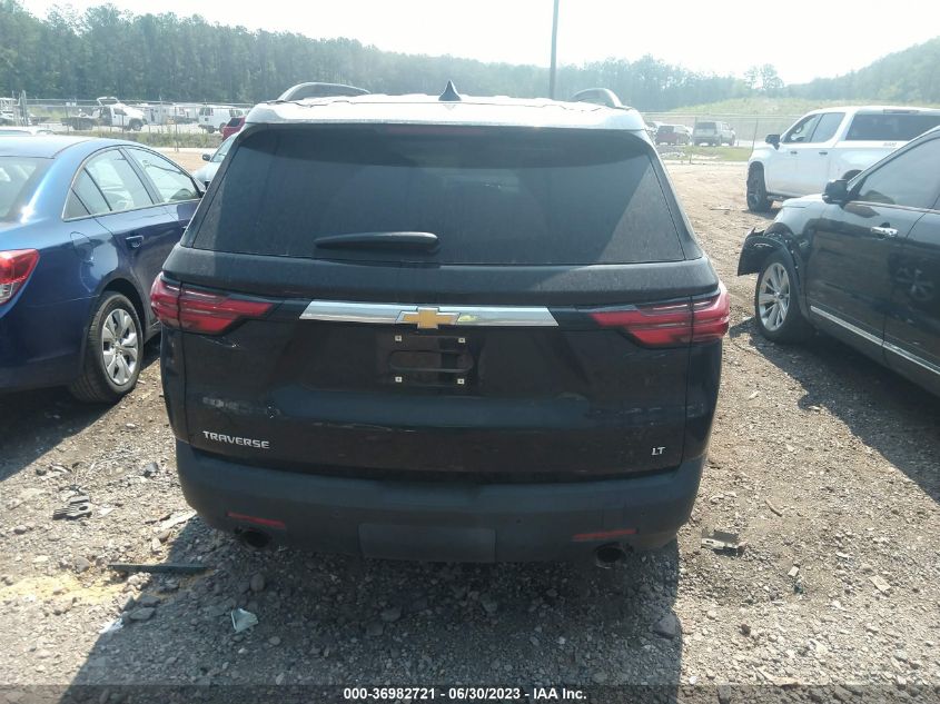 2022 CHEVROLET TRAVERSE LT LEATHER - 1GNERHKW2NJ127871