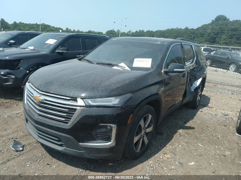 2022 CHEVROLET TRAVERSE LT LEATHER - 1GNERHKW2NJ127871