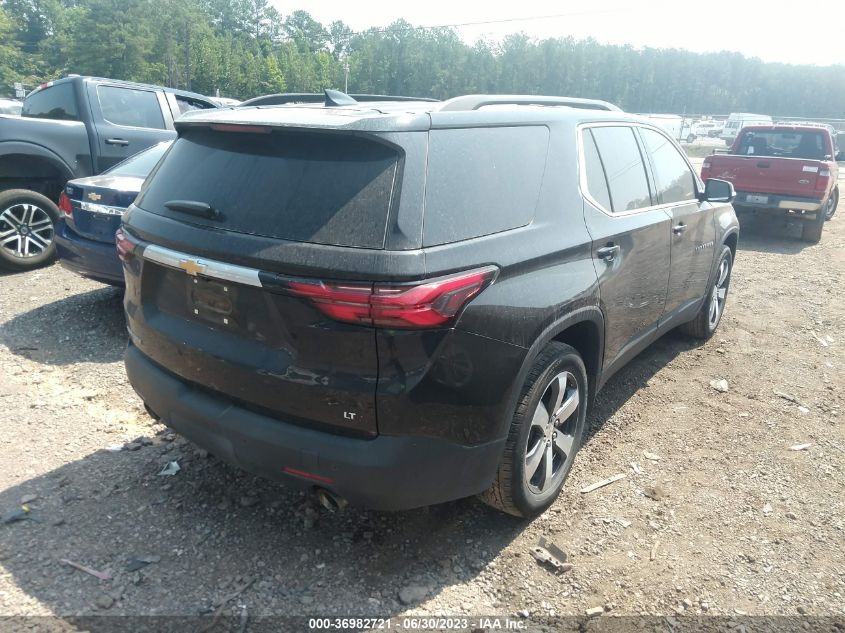 2022 CHEVROLET TRAVERSE LT LEATHER - 1GNERHKW2NJ127871