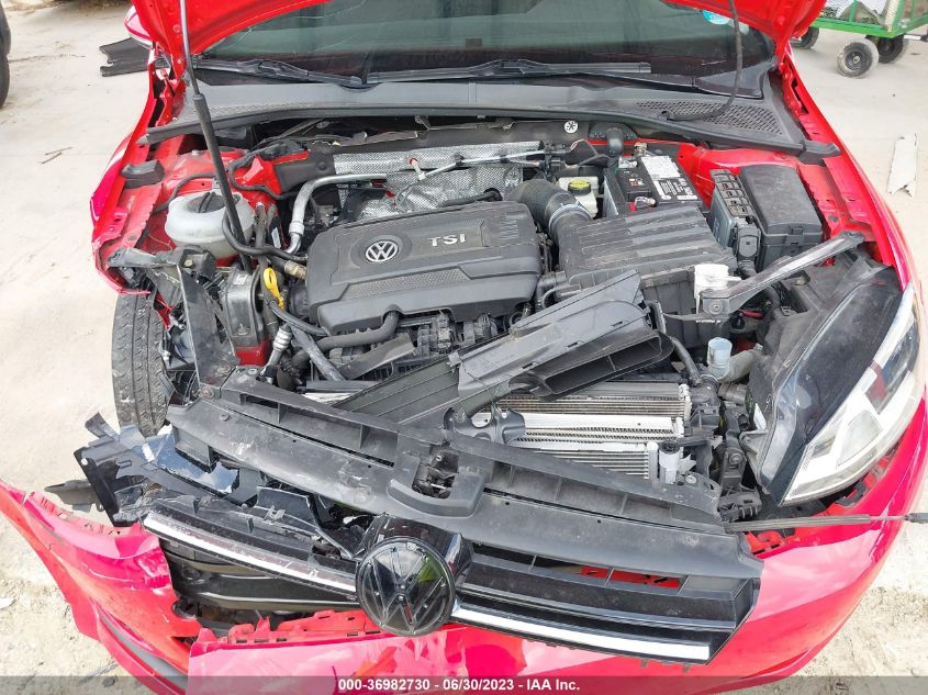 2017 VOLKSWAGEN GOLF S - 3VW217AU6HM019822