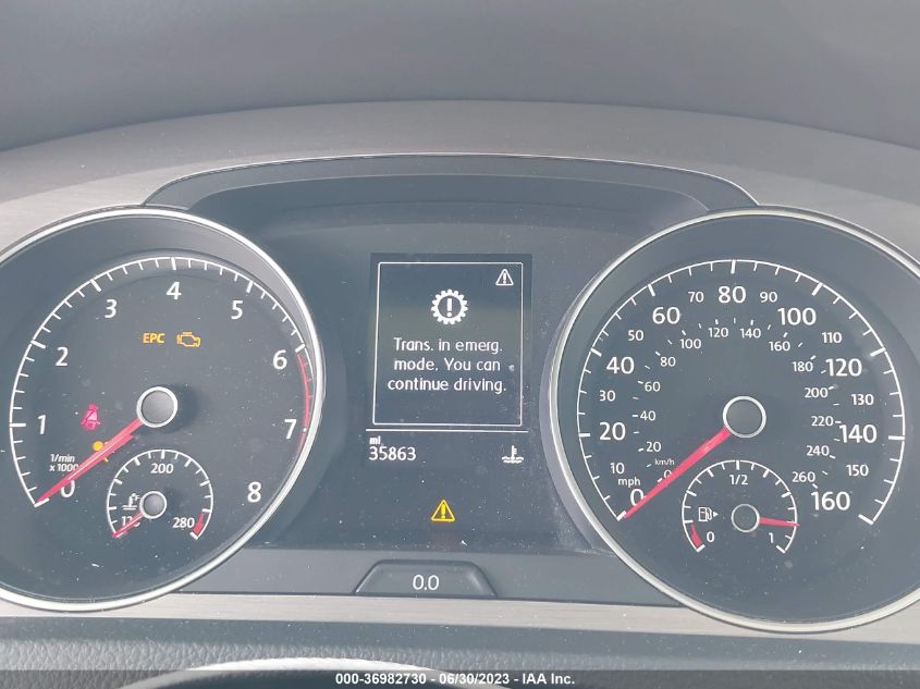 2017 VOLKSWAGEN GOLF S - 3VW217AU6HM019822