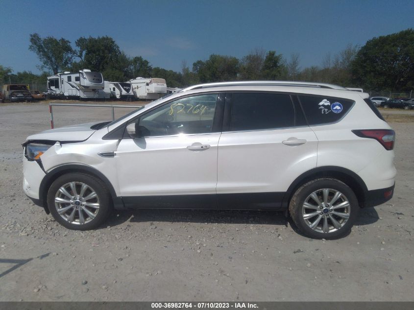 2017 FORD ESCAPE TITANIUM - 1FMCU9JD5HUE08758