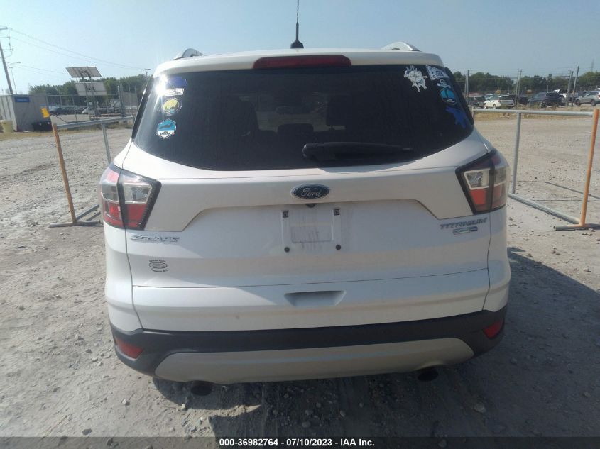 2017 FORD ESCAPE TITANIUM - 1FMCU9JD5HUE08758