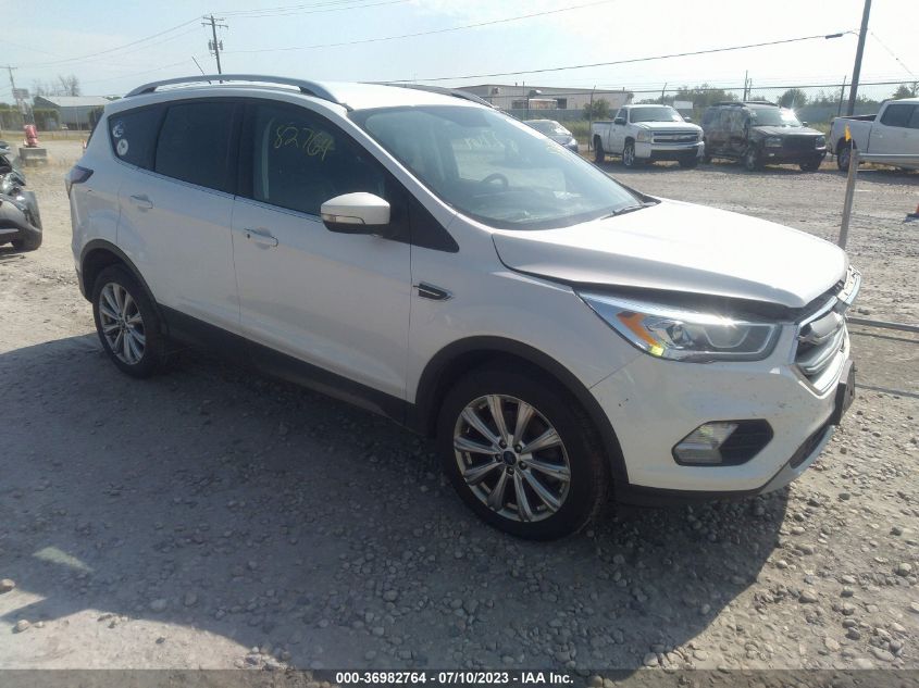 2017 FORD ESCAPE TITANIUM - 1FMCU9JD5HUE08758