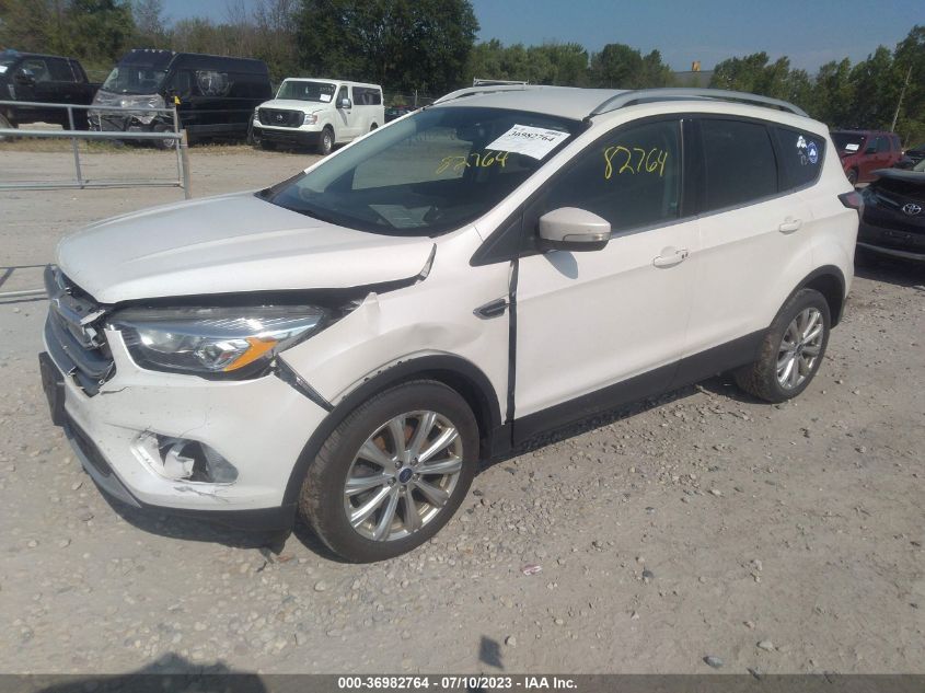 2017 FORD ESCAPE TITANIUM - 1FMCU9JD5HUE08758