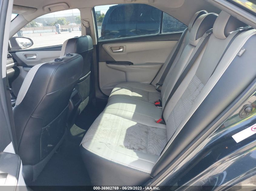 2016 TOYOTA CAMRY XLE/SE/LE/XSE - 4T1BF1FK1GU177063