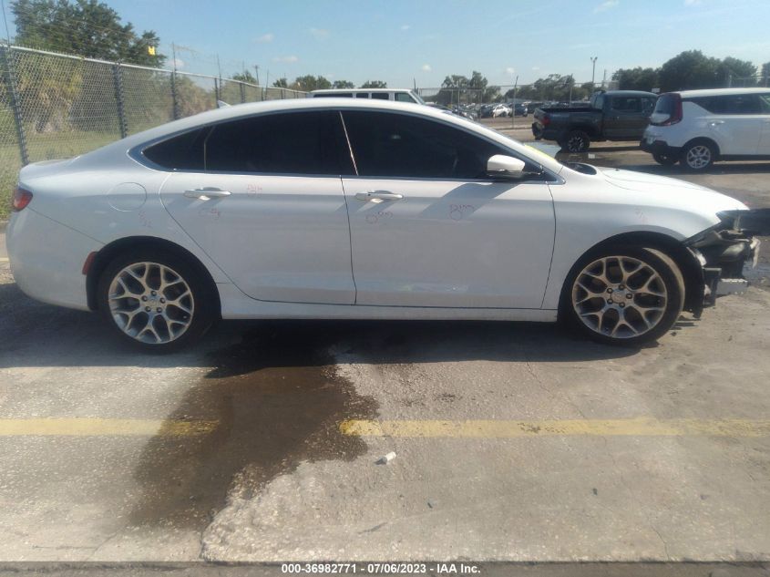 2015 CHRYSLER 200 C - 1C3CCCCG8FN727935