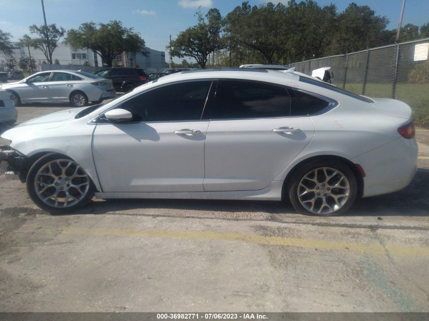 2015 CHRYSLER 200 C - 1C3CCCCG8FN727935