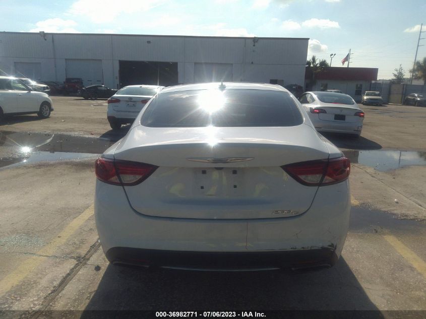 2015 CHRYSLER 200 C - 1C3CCCCG8FN727935