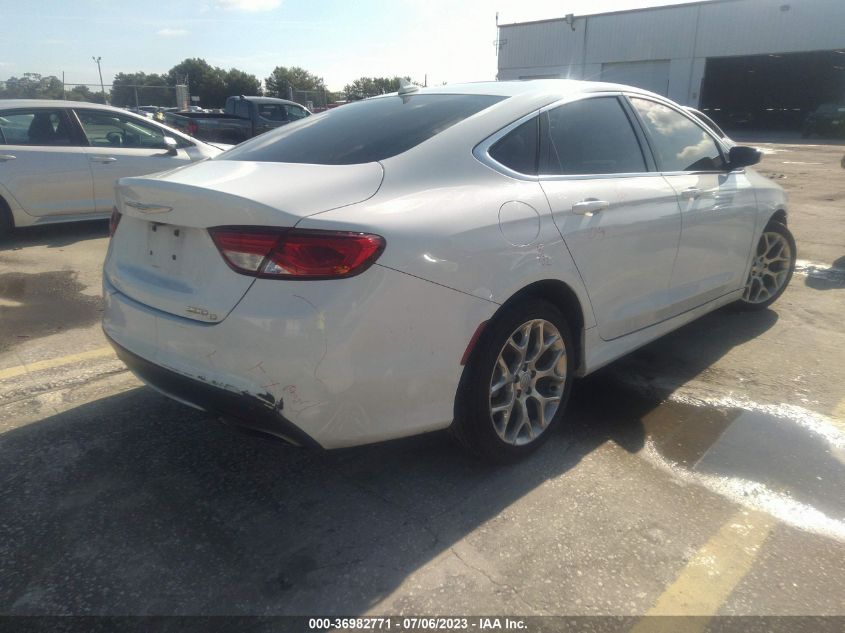 2015 CHRYSLER 200 C - 1C3CCCCG8FN727935