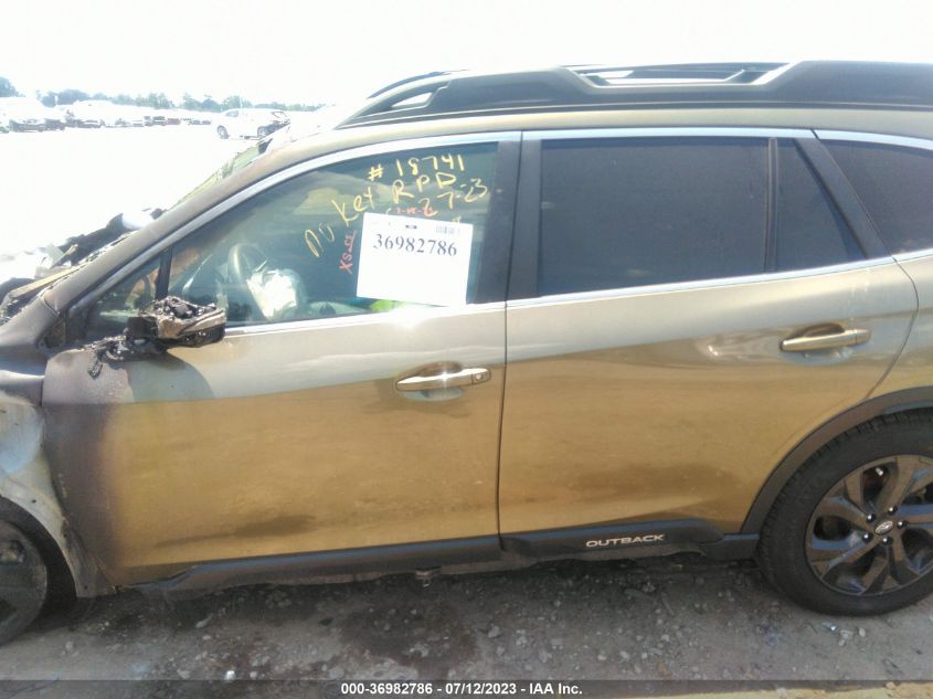 2022 SUBARU OUTBACK ONYX EDITION XT - 4S4BTGLD8N3212458