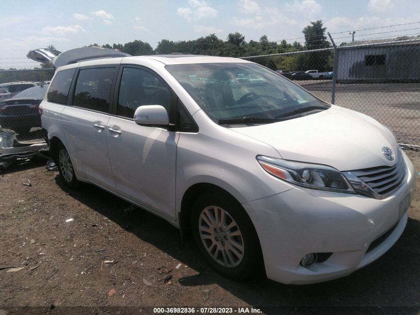 5TDYZ3DCXHS848457 2017 TOYOTA SIENNA, photo no. 1