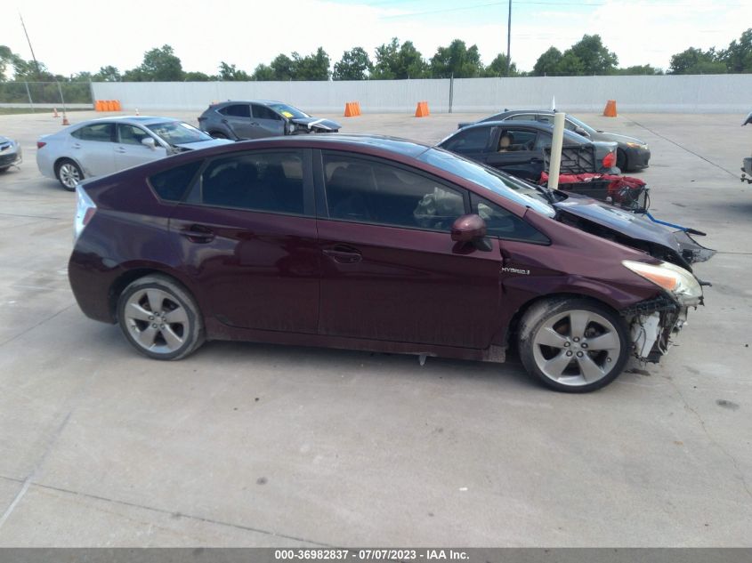 2013 TOYOTA PRIUS ONE/TWO/THREE/FOUR/FIVE - JTDKN3DUXD5609968