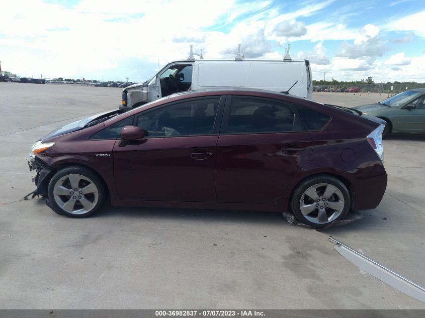 2013 TOYOTA PRIUS ONE/TWO/THREE/FOUR/FIVE - JTDKN3DUXD5609968