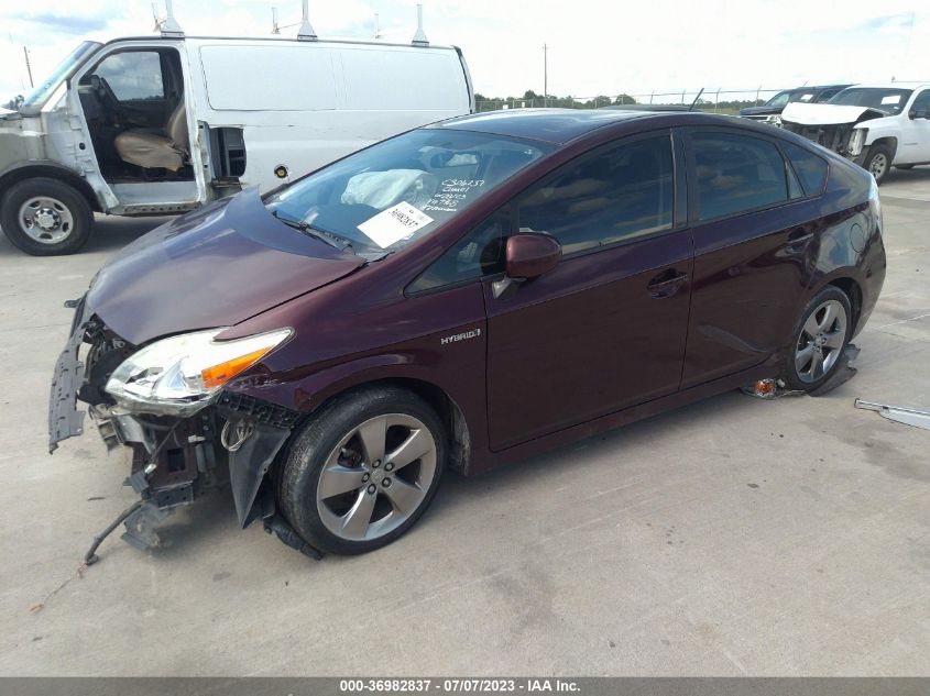 2013 TOYOTA PRIUS ONE/TWO/THREE/FOUR/FIVE - JTDKN3DUXD5609968