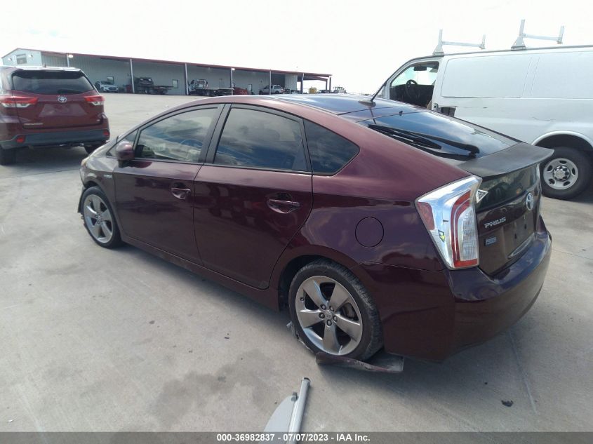 2013 TOYOTA PRIUS ONE/TWO/THREE/FOUR/FIVE - JTDKN3DUXD5609968