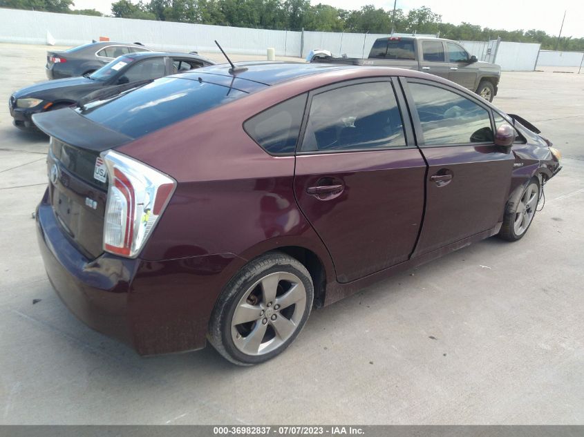 2013 TOYOTA PRIUS ONE/TWO/THREE/FOUR/FIVE - JTDKN3DUXD5609968