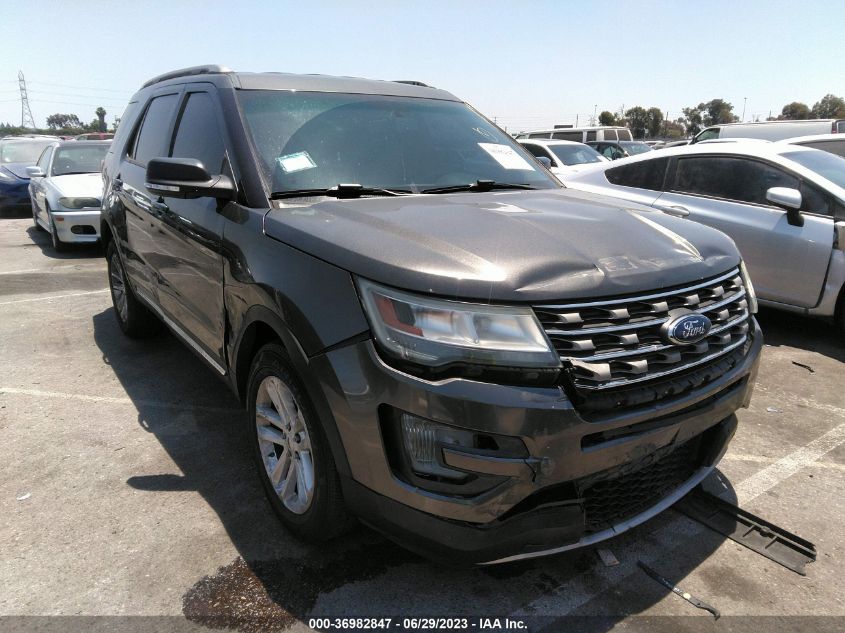 2016 FORD EXPLORER XLT - 1FM5K7D83GGB95159