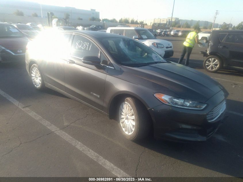 2015 FORD FUSION SE HYBRID - 3FA6P0LU1FR229404