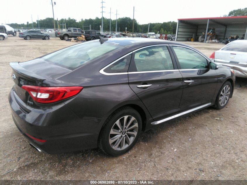 2015 HYUNDAI SONATA 2.4L SPORT - 5NPE34AF8FH181240