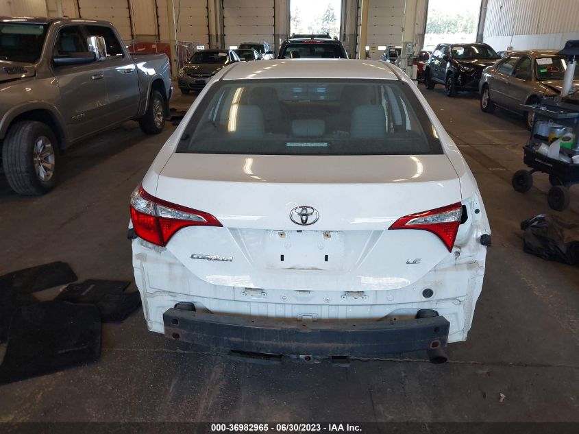 2016 TOYOTA COROLLA L/LE/S/S PLUS/LE PLUS - 2T1BURHEXGC499925