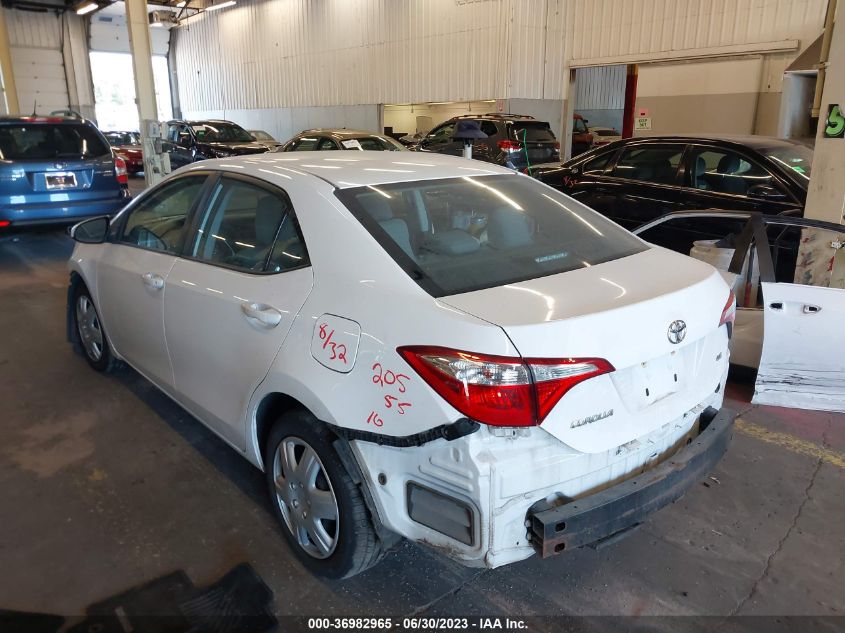 2016 TOYOTA COROLLA L/LE/S/S PLUS/LE PLUS - 2T1BURHEXGC499925