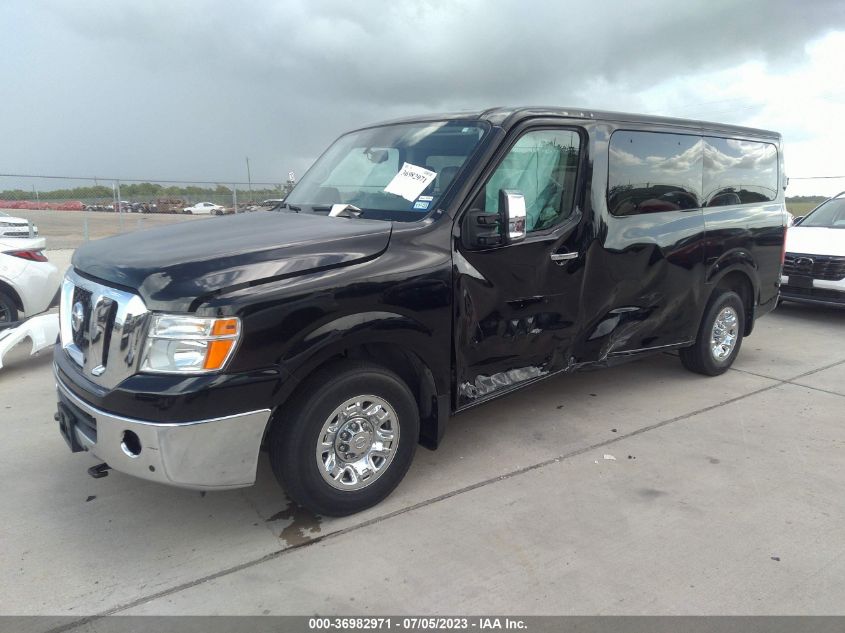 2018 NISSAN NV PASSENGER NV3500 HD SL - 5BZAF0AA5JN853332