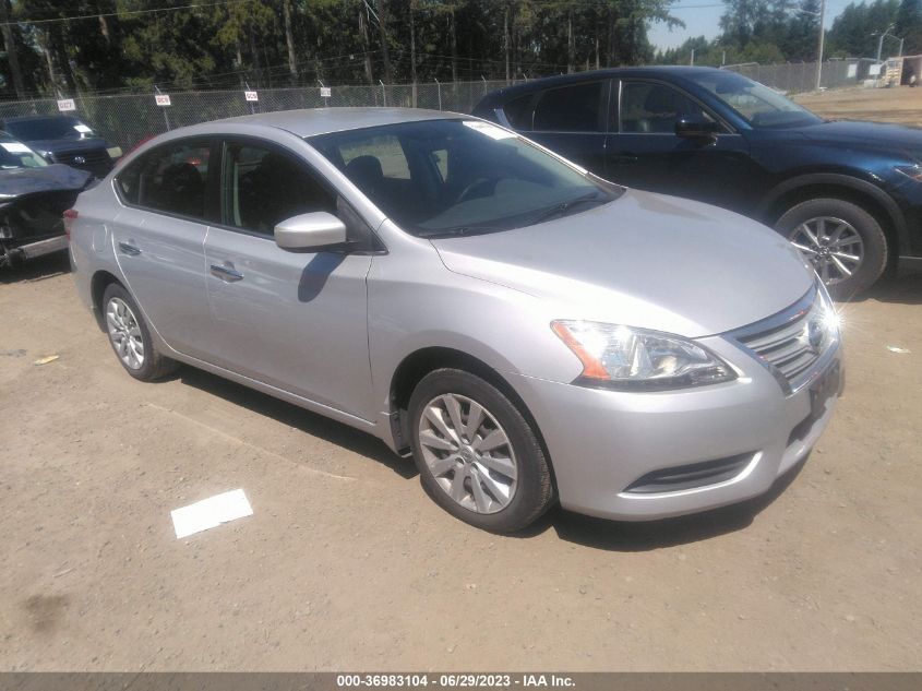 2014 NISSAN SENTRA S/FE+ S/SV/FE+ SV/SR/SL - 3N1AB7AP2EY217746